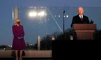 Joe Biden et Kamala Harris rendent hommage aux 400.000 morts du Covid-19