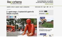 Les médias européens couvrent le procès historique de l’agent orange intenté par Trân Tô Nga