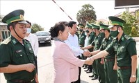 Élections législatives 2021 : déplacement de Nguyên Thi Kim Ngân dans la province de Kiên Giang