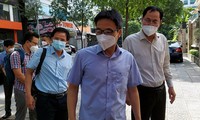 Vu Duc Dam inspecte le Centre de bien-être social de Hô Chi Minh-ville