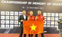 Championnats d’Asie de karaté 2021: trois médailles d’or pour le Vietnam