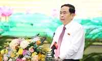 Trân Thanh Mân en déplacement à Hung Yên