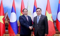 Pham Minh Chinh rencontre Saysomphone Phomvihane