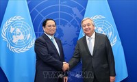 Pham Minh Chinh s’entretient avec Antonio Guterres