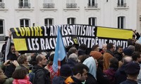 Actions contre l’antisémitisme en Europe: manifestations à Bruxelles et à Paris