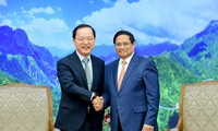 Pham Minh Chinh rencontre Park Hark-kyu