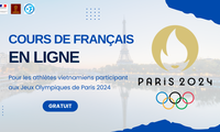 Un cours de français en ligne pour préparer les athlètes vietnamiens aux JO de Paris 2024