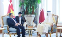 Pham Minh Chinh rencontre des dirigeants qataris