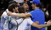 Tennis: l'Italie remporte sa troisième Coupe Davis