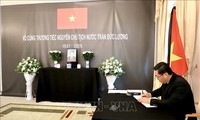 Hommage à l’ancien président Trân Duc Luong en Allemagne