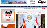 La presse égyptienne salue le nouveau partenariat avec le Vietnam