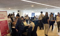 Job fair: Un salon de l'emploi franco-vietnamien réunit étudiants et entreprises à Hanoï