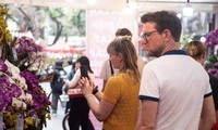 Plus de 30.000 visiteurs au marché aux fleurs du Vieux Quartier de Hanoï