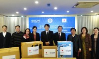 ญี่ปุ่นและองค์การระหว่างประเทศเพื่อการโยกย้ายถิ่นฐานหรือ IOM สนับสนุนจังหวัดกว๋างจิ ฟื้นฟูการเปิดพรมแดนอย่างปลอดภัย