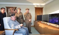 North Korea tests multiple rocket launcher