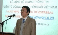 VOV khai trương trang web 12 thứ tiếng 