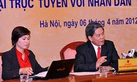 Bộ Tài nguyên và Môi trường đối thoại trực tuyến với nhân dân cả nước