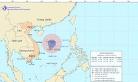 Trưa 1/10, bão cách Hoàng Sa khoảng 320km 