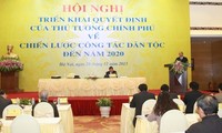 Hội nghị triển khai quyết định của Thủ tướng về Chiến lược công tác dân tộc đến năm 2020