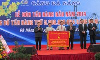 Cảng Đà Nẵng ra quân sản xuất đầu năm mới 2014