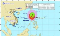 Bão Koppu giật cấp 17 trên khu vực đảo Luzon (Philippines)