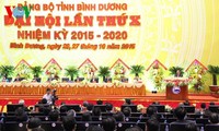 Chủ tịch nước Trương Tấn Sang dự và chỉ đạo Đại hội Đảng bộ tỉnh Bình Dương