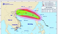 Bão số 2 có khả năng di chuyển về phía Bắc Bộ và gây mưa lớn