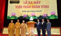 Công bố quyết định thành lập Viện Trần Nhân Tông 