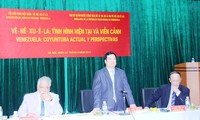 Tọa đàm “Venezuela: Tình hình hiện tại và viễn cảnh”