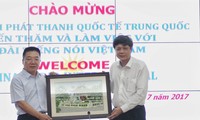 Đài Tiếng nói Việt Nam trao đổi hợp tác với Đài Phát thanh Quốc tế Trung Quốc