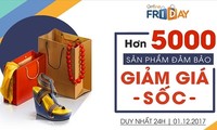 Ngày Mua sắm trực tuyến - Online Friday 2017 kỳ vọng doanh thu 1.500 tỷ đồng