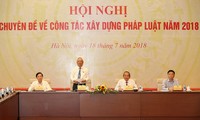 Hội nghị chuyên đề công tác xây dựng pháp luật năm 2018