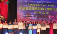 39 tác phẩm đạt giải Cuộc thi viết về người tốt việc tốt 2018