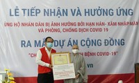 Hội Phật tử Việt Nam tại Hàn Quốc chung tay phòng chống covid -19 và giúp nhân dân bị ảnh hưởng bởi hạn mặn