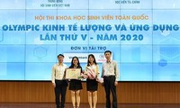 Hội thi khoa học sinh viên toàn quốc “Olympic Kinh tế lượng và Ứng dụng”