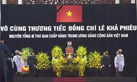 Sáng 14/8, tổ chức trọng thể Lễ viếng nguyên Tổng Bí thư Lê Khả Phiêu