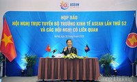 Họp báo Hội nghị trực tuyến Bộ trưởng kinh tế ASEAN lần thứ 52 và các hội nghị liên quan