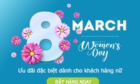 Ngày Quốc tế phụ nữ 8/3 trong thời dịch - quà tặng online lên ngôi