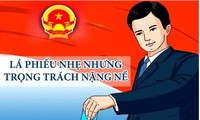 Mỗi lá phiếu thể hiện sự công tâm và trách nhiệm của cử tri