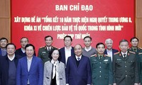 Bảo đảm chất lượng, tiến độ tổng kết 10 năm thực hiện Chiến lược bảo vệ Tổ quốc trong tình hình mới