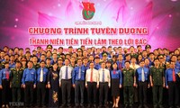 Sáng nay diễn ra Lễ tuyên dương Thanh niên tiên tiến làm theo lời Bác