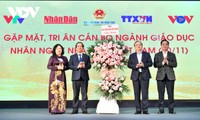 Tri ân cán bộ ngành giáo dục nhân Ngày Nhà giáo Việt Nam