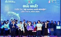 Đội tuyển Đại học Bách khoa Hà Nội giành giải Nhất cuộc thi “Bệ phóng khởi nghiệp” 2024