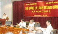 Khai mạc kỳ họp thứ 6, Hội đồng lý luận Trung ương 