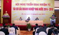 Hội nghị triển khai nhiệm vụ tái cơ cấu doanh nghiệp nhà nước 