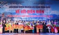 Khai mạc Liên hoan tuyên truyền lưu động toàn quốc “Về với Điện Biên"