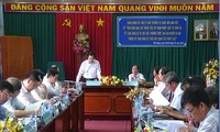 Đoàn giám sát của Ủy ban Thường vụ Quốc hội làm việc tại Tiền Giang 