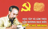 Tiếp tục đẩy mạnh việc học tập và làm theo tấm gương đạo đức Hồ Chí Minh