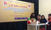 Bầu chọn vận động viên, huấn luyện viên tiêu biểu toàn quốc năm 2015