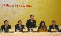 Thực hiện tốt nhiệm vụ năm 2016 một cách đồng bộ, quyết tâm trên tất cả các lĩnh vực